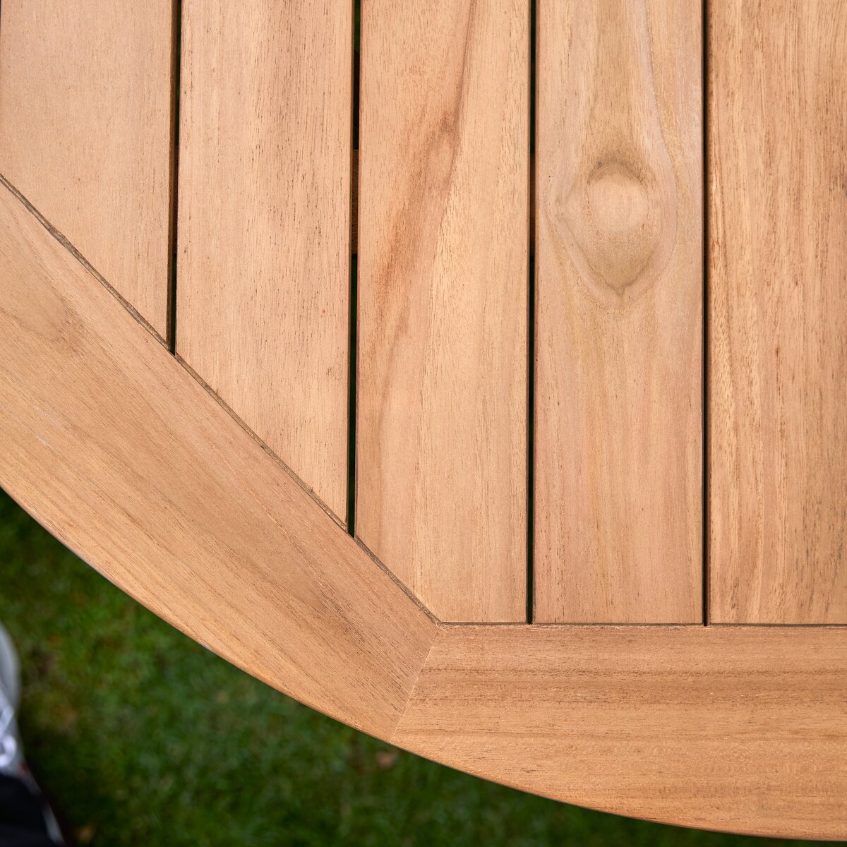 Tavolo da pranzo rotondo in teak 120 cm - Arredo da giardino