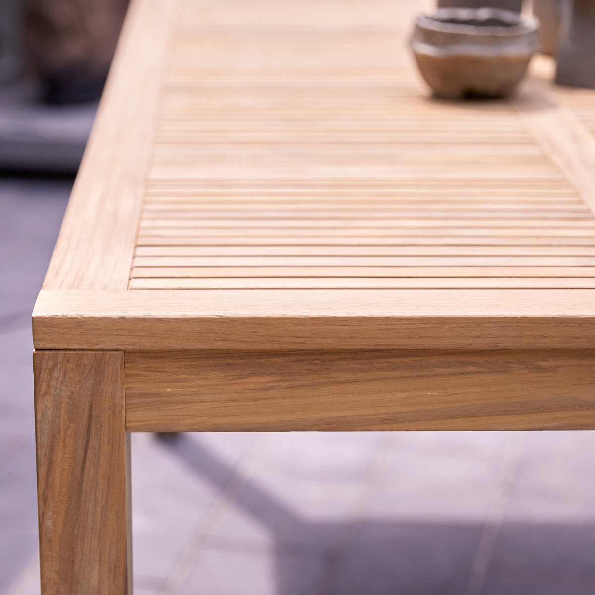 Teo - Set da giardino in teak massello 4 sedie Teo - Set da giardino in teak massello 4 sedie