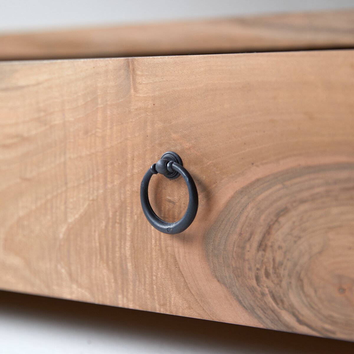 Clovis - Solid French walnut one-drawer console table Clovis - Solid French walnut one-drawer console table