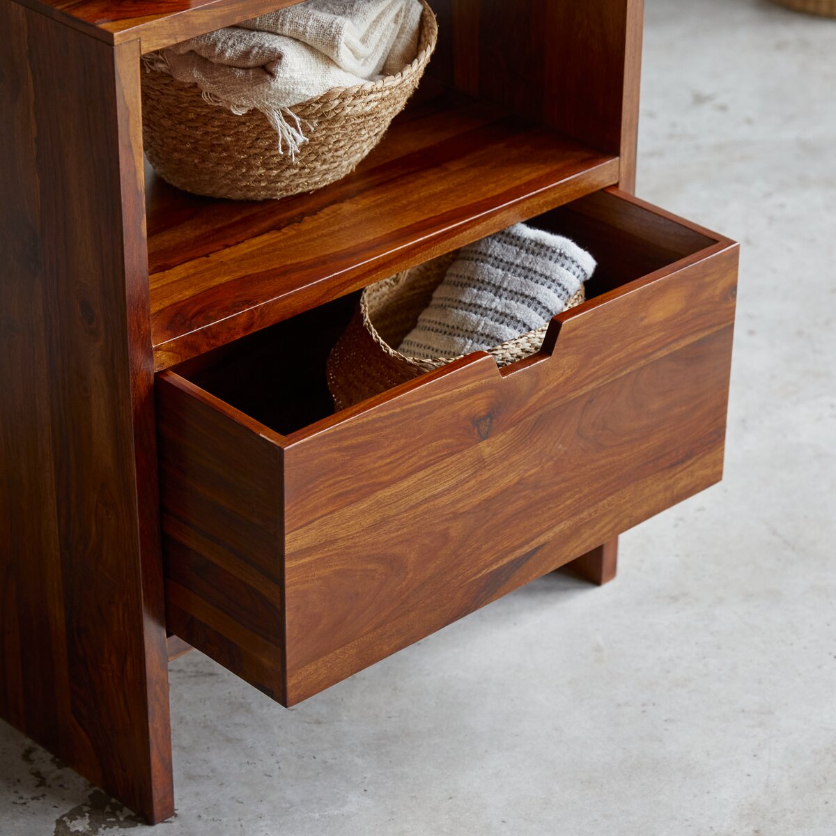 Kwarto - Mueble bajo lavabo de palisandro macizo 60 cm Kwarto - Mueble bajo lavabo de palisandro macizo 60 cm