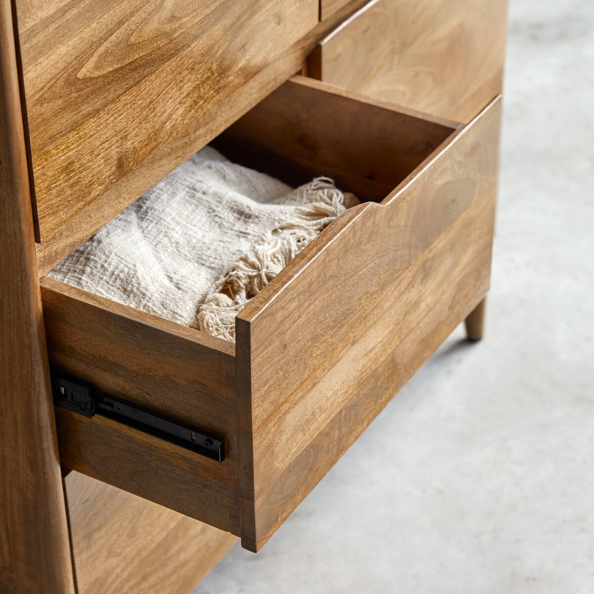 Solid wood dressers with shop deep drawers