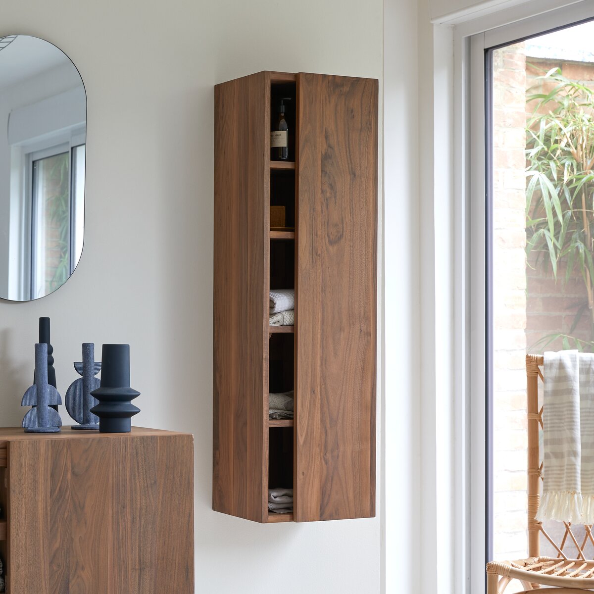 Typo - Solid walnut column Typo - Solid walnut column