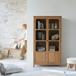 Marthe - Solid oak cabinet
