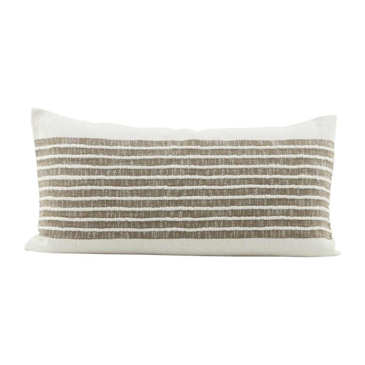 Yarn - Housse de coussin en coton 80x40 cm, light brown Yarn - Housse de coussin en coton 80x40 cm, light brown