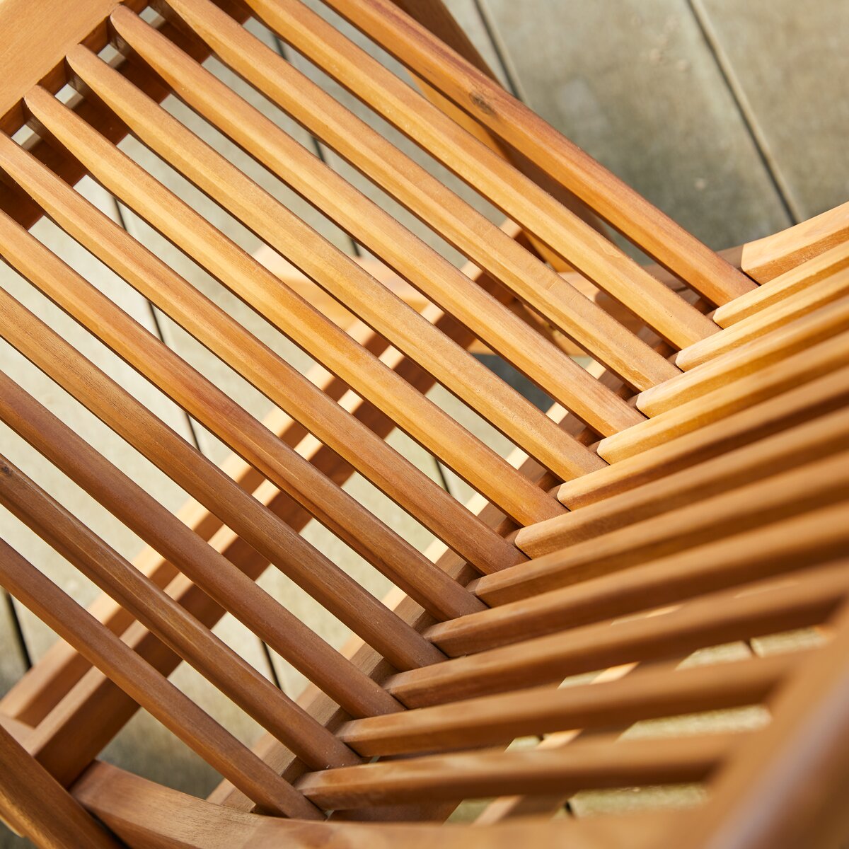 Capri - Ensemble de 2 Chaises de jardin en acacia massif Capri - Ensemble de 2 Chaises de jardin en acacia massif