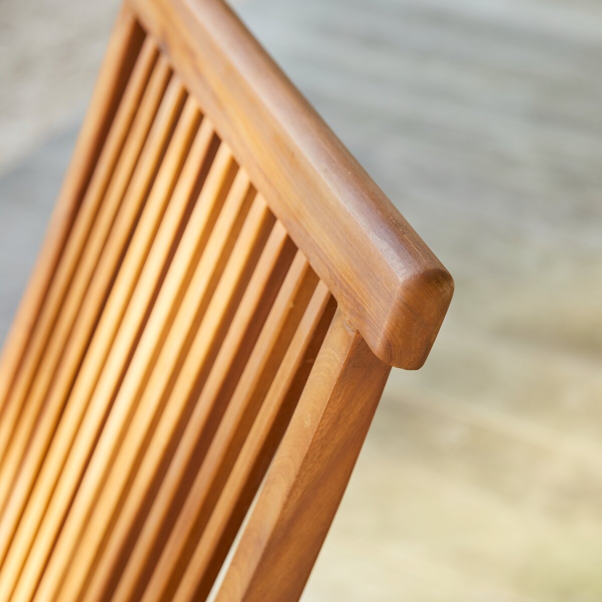 2 Gartenstühle aus Akazienholz Outdoor Stühle Tikamoon
