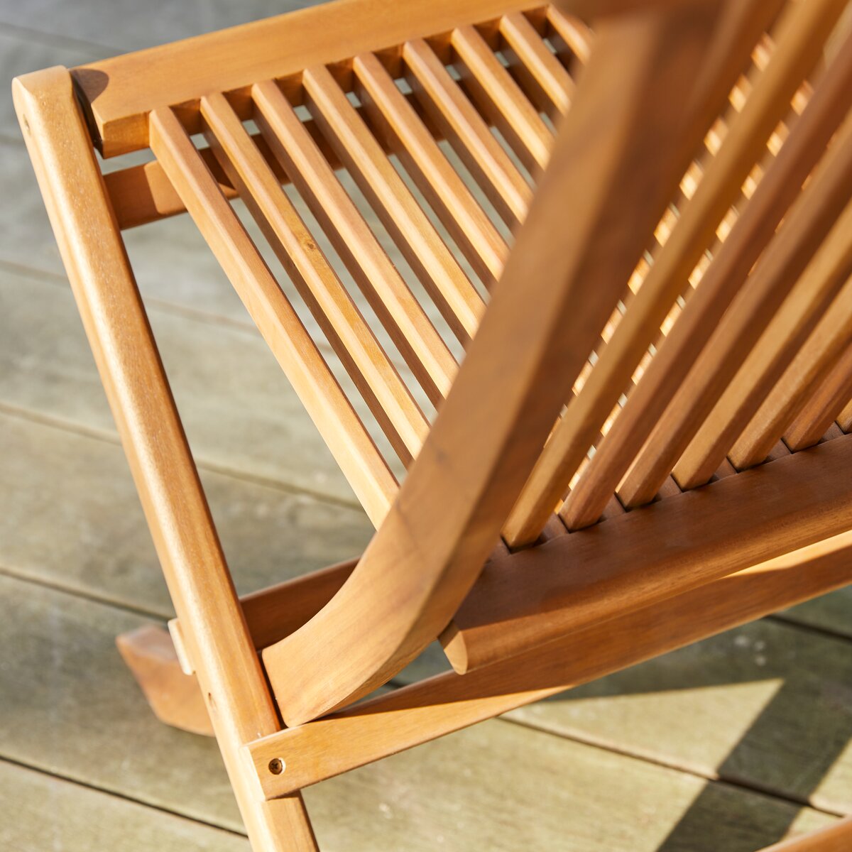 Capri - Ensemble de 2 Chaises de jardin en acacia massif Capri - Ensemble de 2 Chaises de jardin en acacia massif
