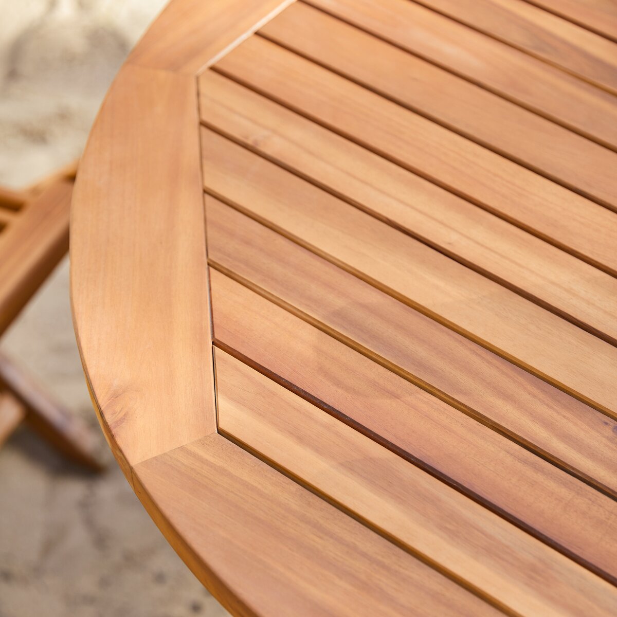 Tavolo ovale e 6 sedie in acacia - Mobili da giardino - Tikamoon