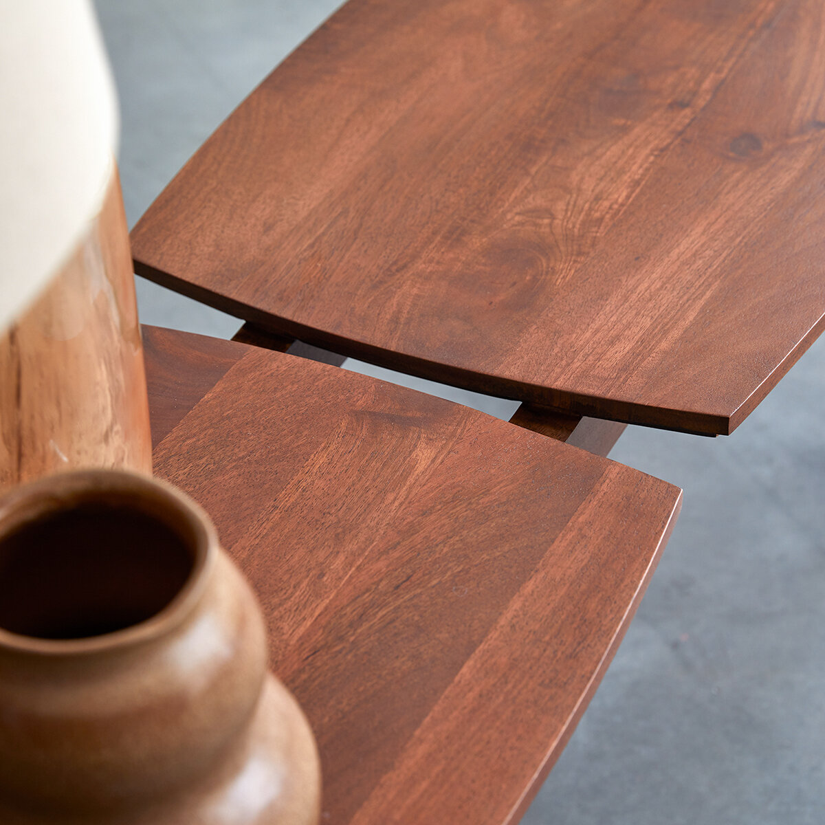 Anouk - Panca decorativa in legno massiccio di mango Anouk - Panca decorativa in legno massiccio di mango