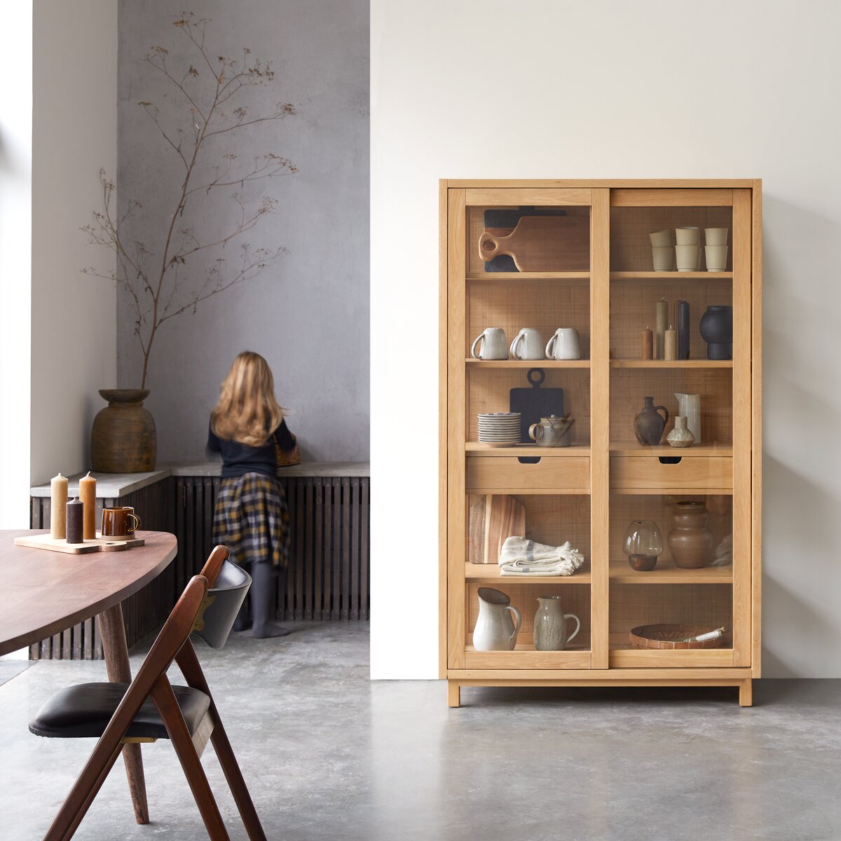 Adel - Credenza in quercia massello