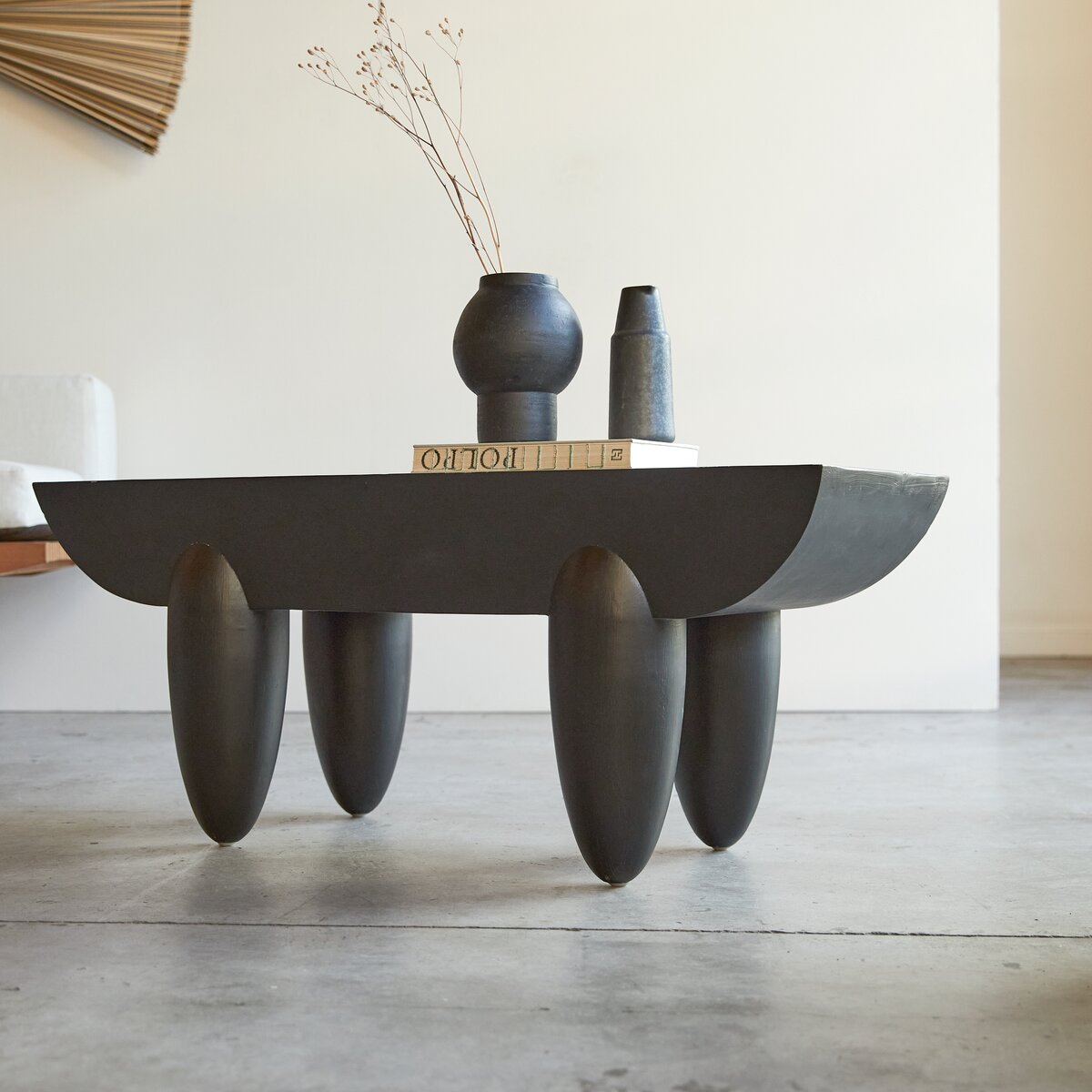 Aya - Table basse pin recyclé Aya - Table basse pin recyclé