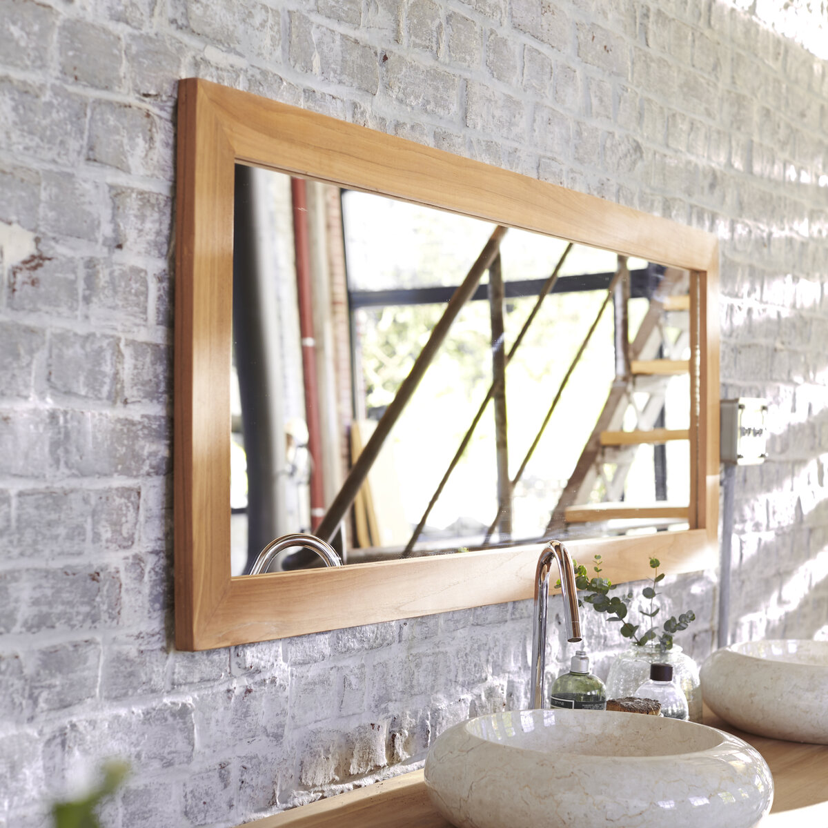 Tona - Miroir en teck 160x60 cm Tona - Miroir en teck 160x60 cm