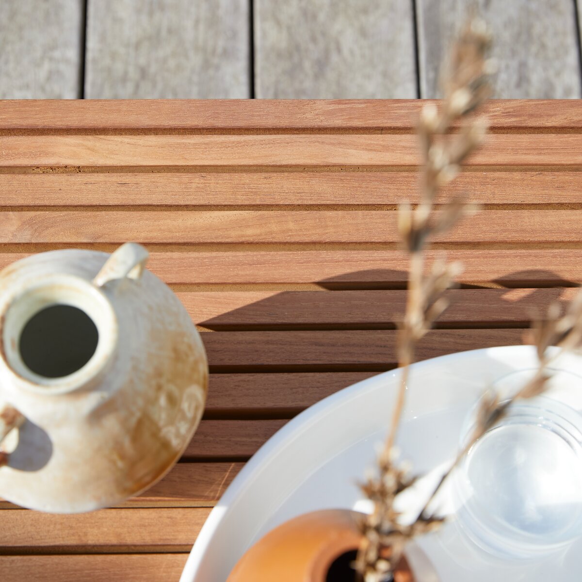 Fado - Table basse de jardin en teck massif Fado - Table basse de jardin en teck massif