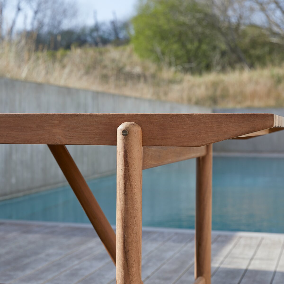 Fado - Table de jardin en teck massif 6/8 pers. Fado - Table de jardin en teck massif 6/8 pers.