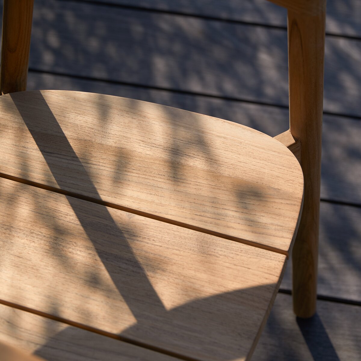Francia - Chaise de jardin en teck massif Francia - Chaise de jardin en teck massif