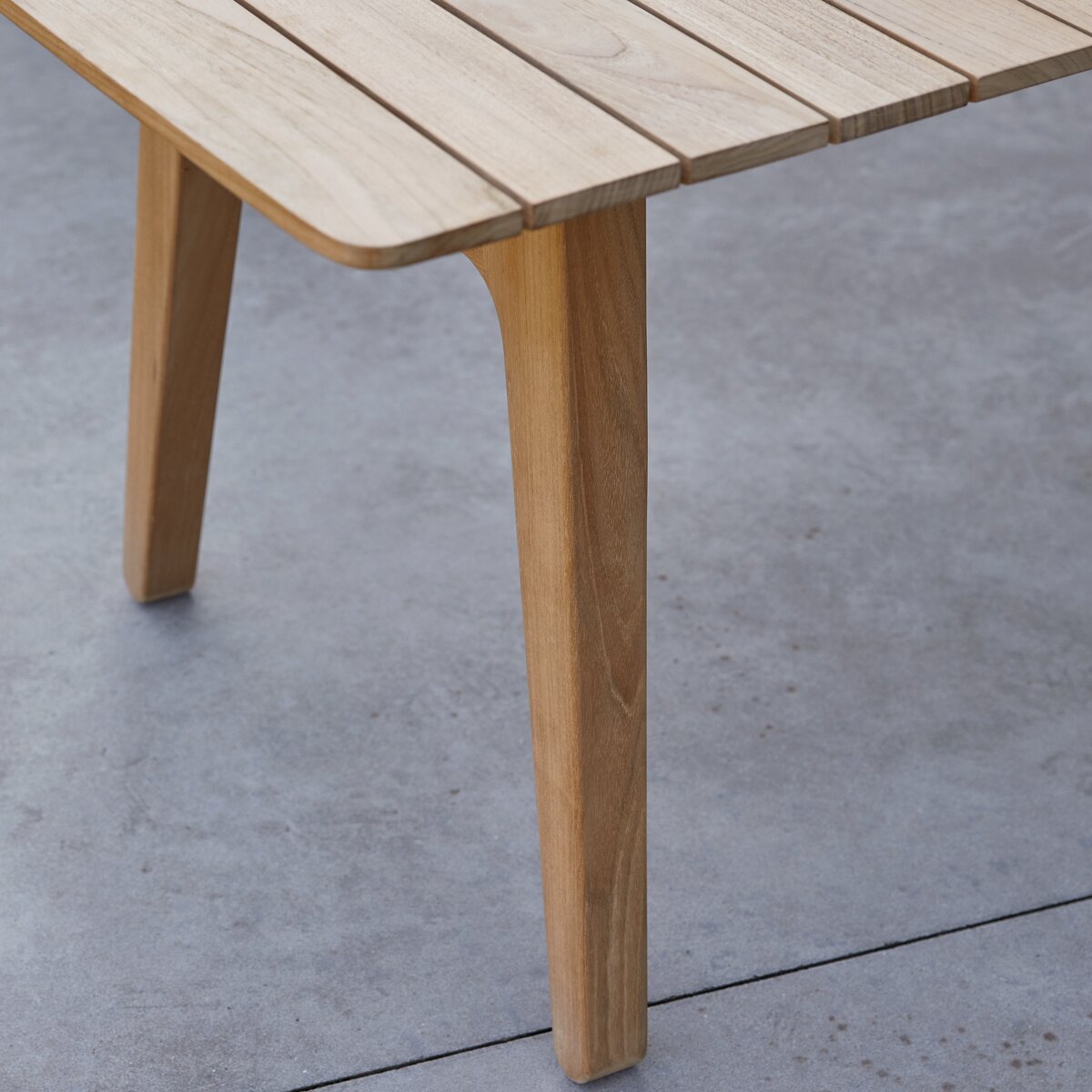 Table en teck et 180 x 80 cm - Mobilier pour l'extérieur - Tikamoon