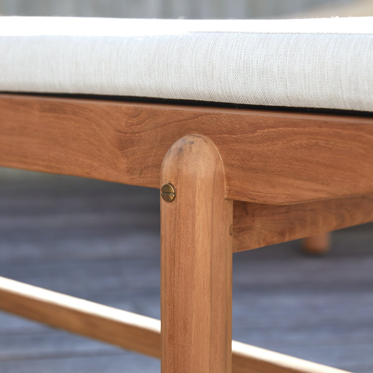 Fado - Banc de jardin en teck massif Fado - Banc de jardin en teck massif