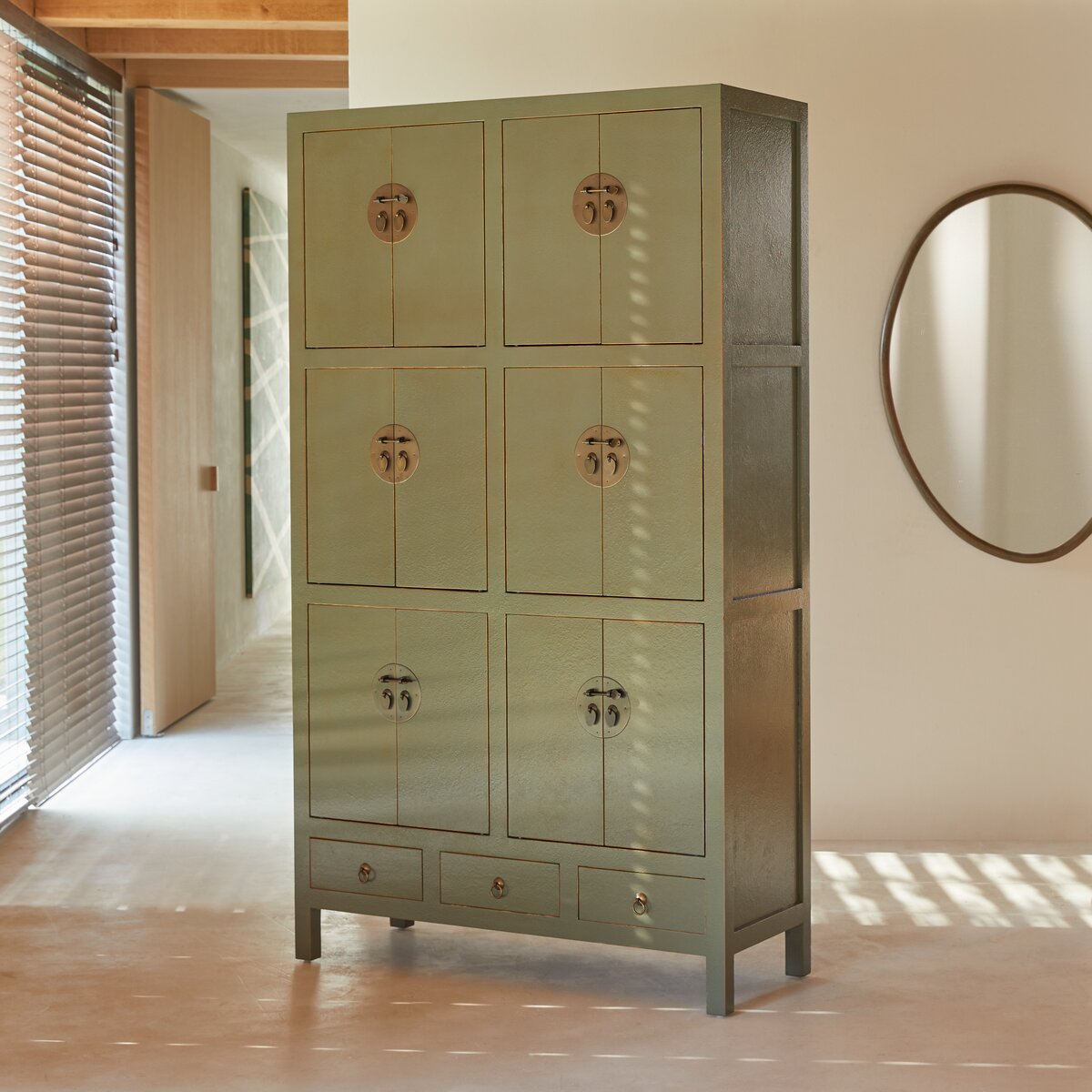 Qing - Armoire de rangement en pin Qing - Armoire de rangement en pin