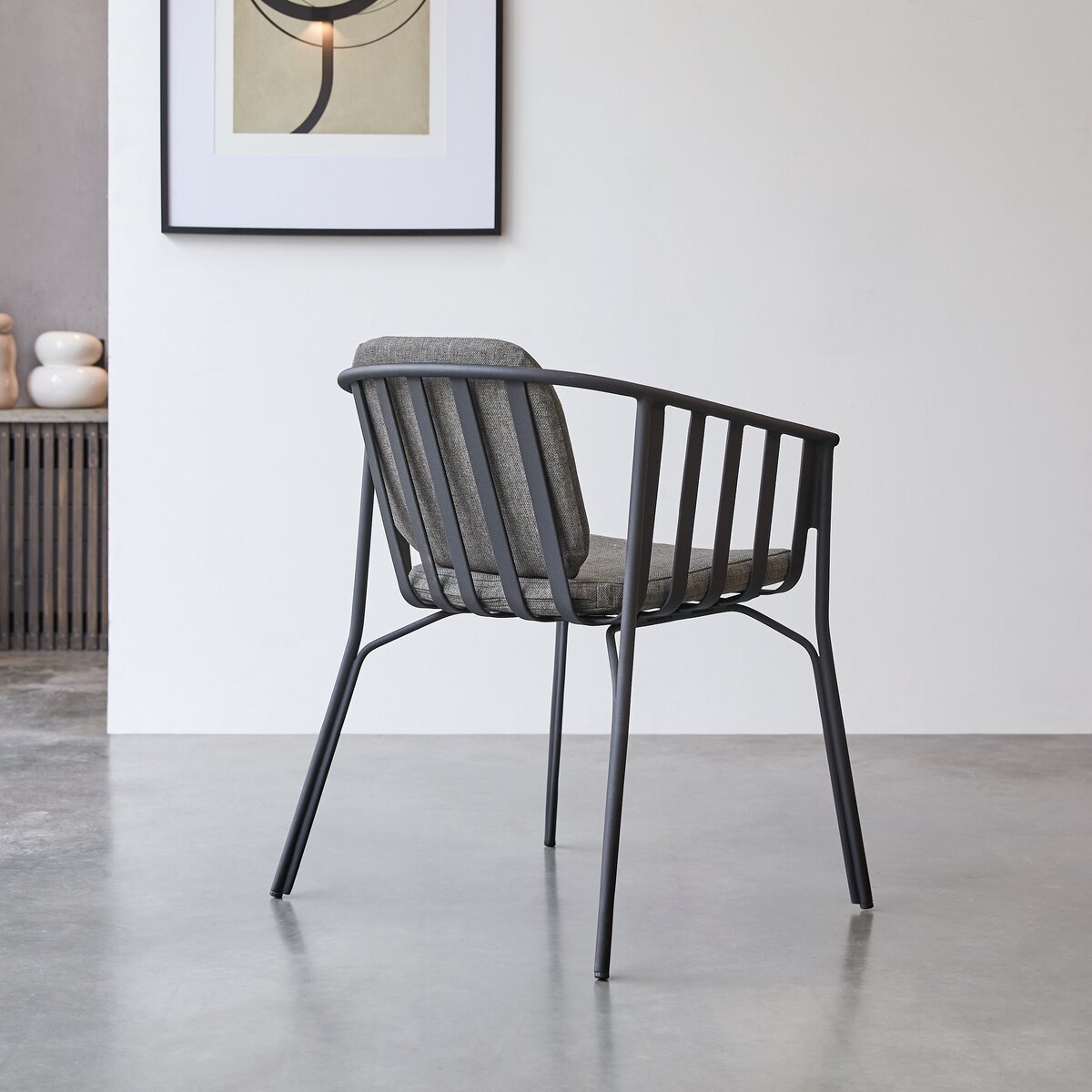 Grazi - Fauteuil en aluminium et tissu Grazi - Fauteuil en aluminium et tissu