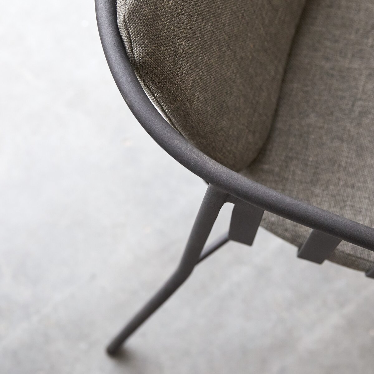 Grazi - Fauteuil en aluminium et tissu Grazi - Fauteuil en aluminium et tissu
