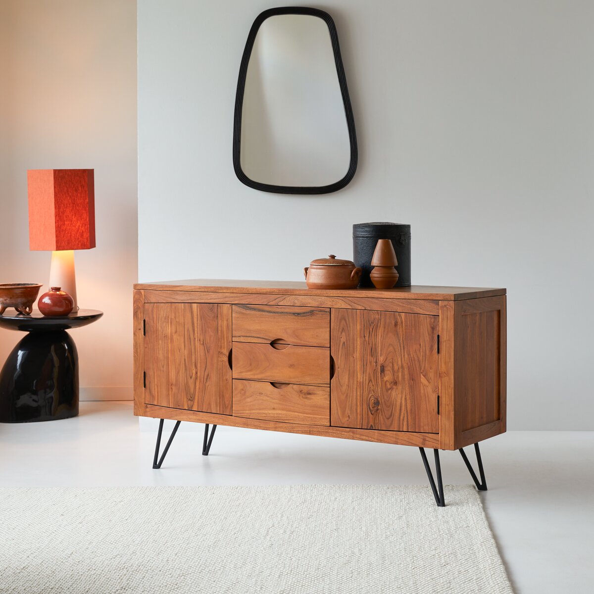 Bonnie - Buffet en acacia massif 150 cm Bonnie - Buffet en acacia massif 150 cm