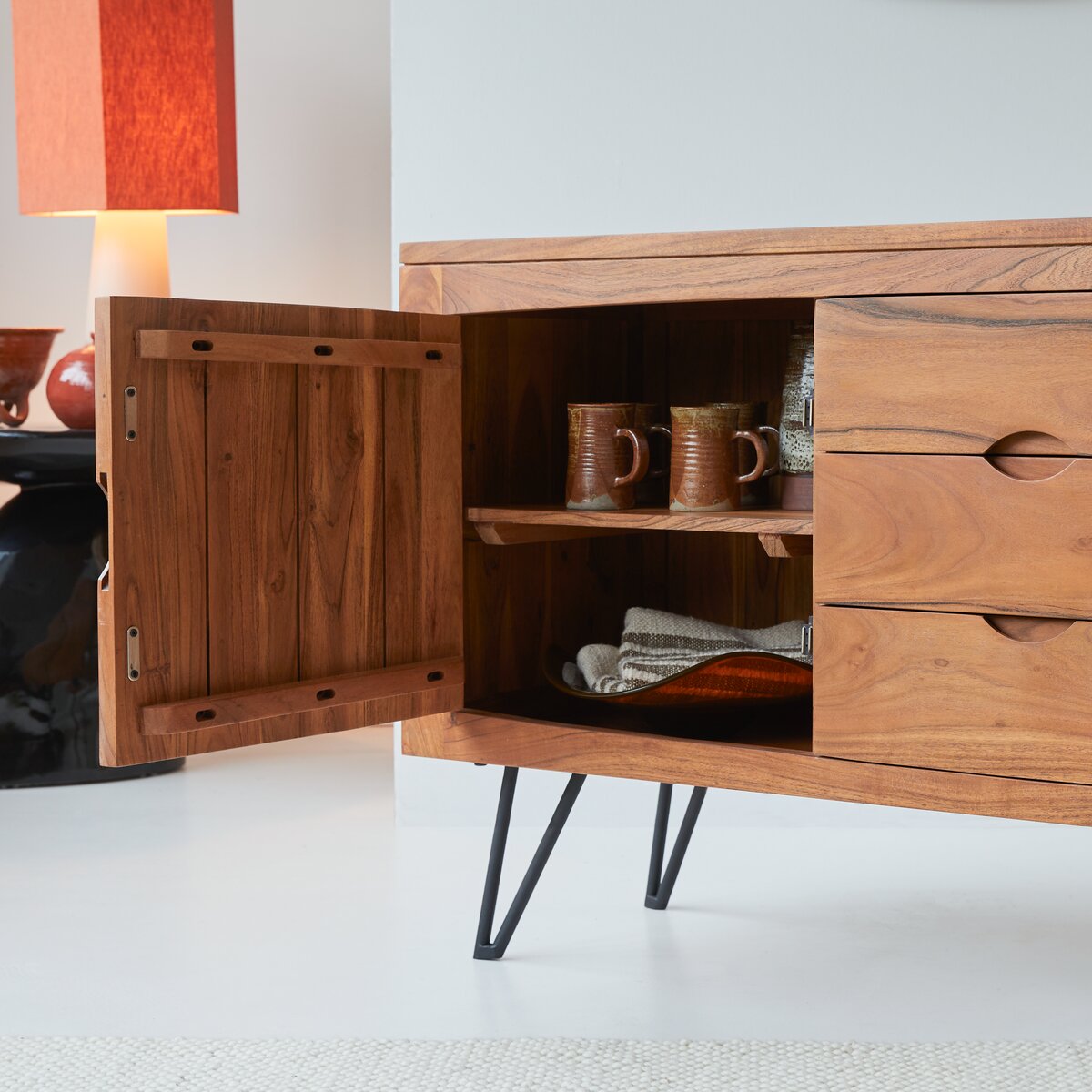Olympia FSC acaciahouten set van 3 verhogers - CP697 - De