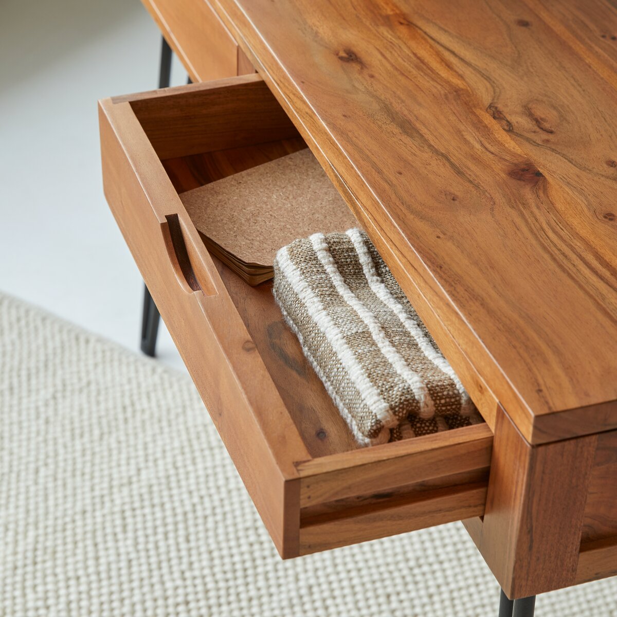 Bonnie - Console en acacia massif Bonnie - Console en acacia massif