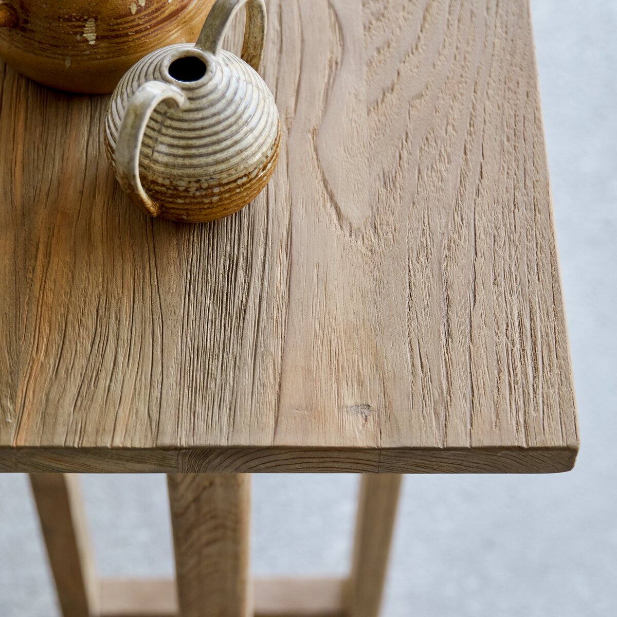 Consolle in teak massello riciclato 120 cm - Arredamento in legno per il  soggiorno - Tikamoon