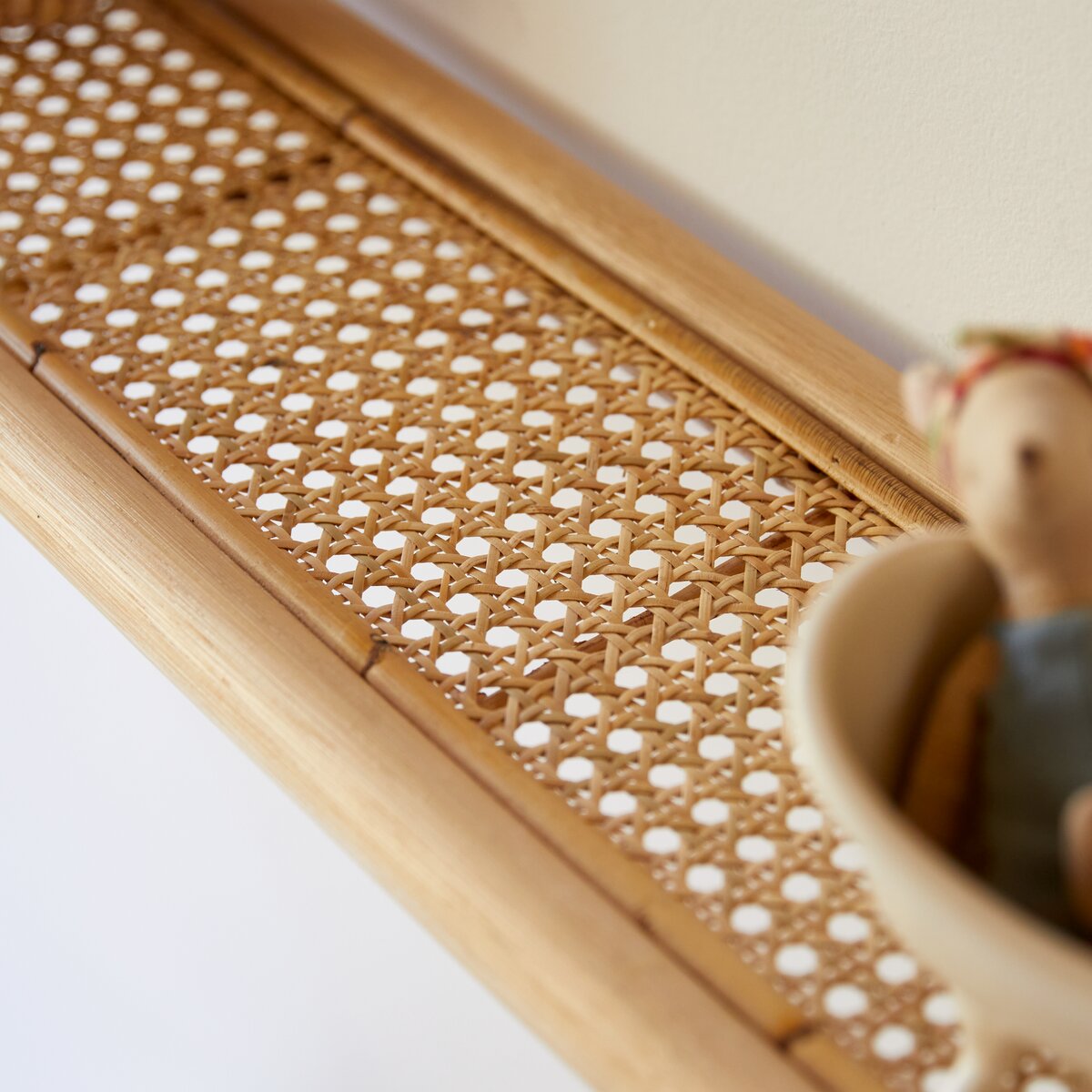 Marius - Mensola da parete per bambini in rattan Marius - Mensola da parete per bambini in rattan