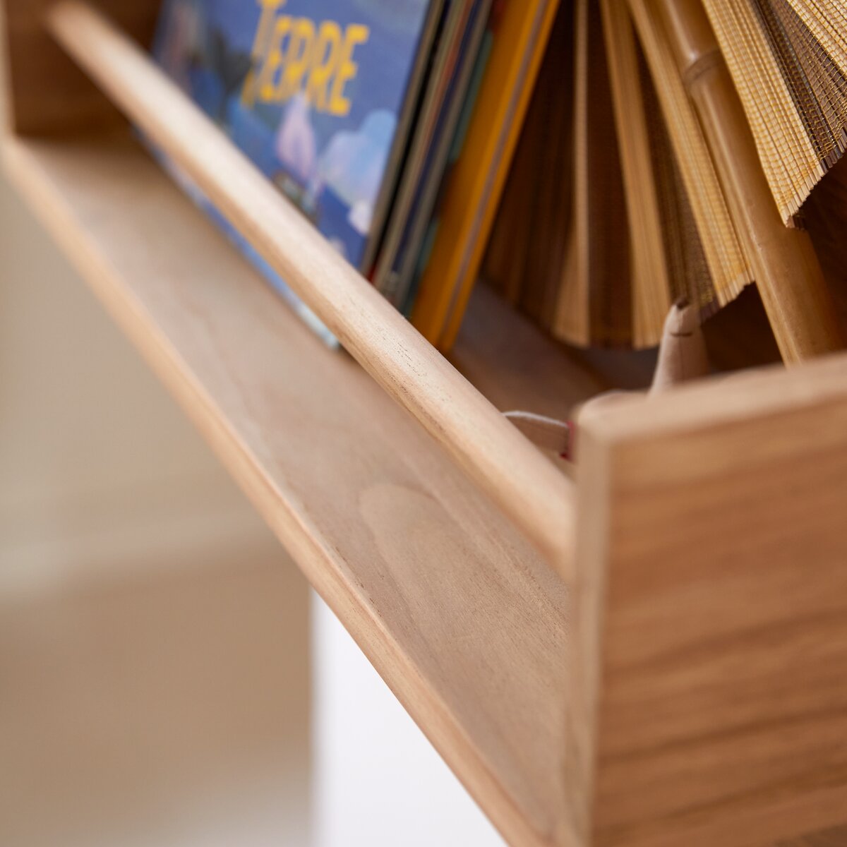 Ugo - Kids solid teak wall shelf - 60 cm Ugo - Kids solid teak wall shelf - 60 cm