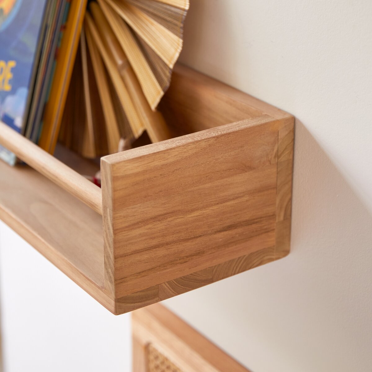 Ugo - Kids solid teak wall shelf - 60 cm Ugo - Kids solid teak wall shelf - 60 cm