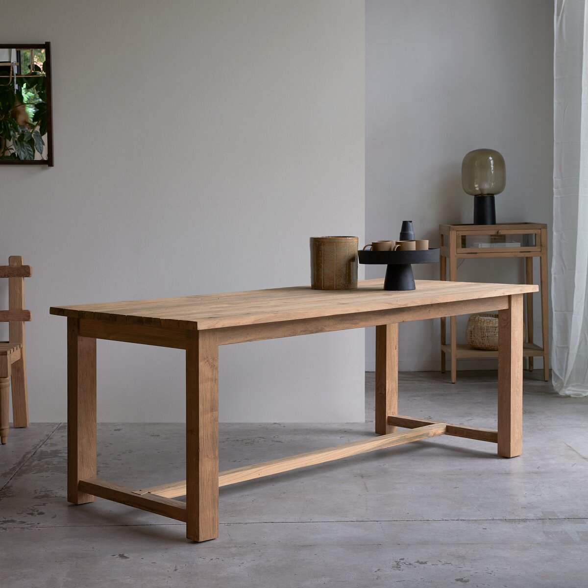 Teresa - Tavolo in teak massello riciclato 6-8 pers. Teresa - Tavolo in teak massello riciclato 6-8 pers.