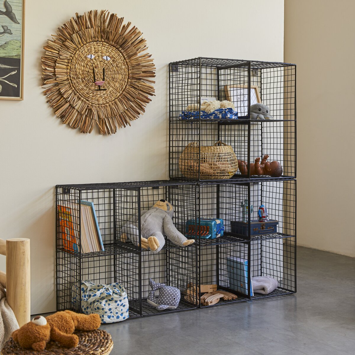 Sona - Libreria per bambini in metallo Sona - Libreria per bambini in metallo