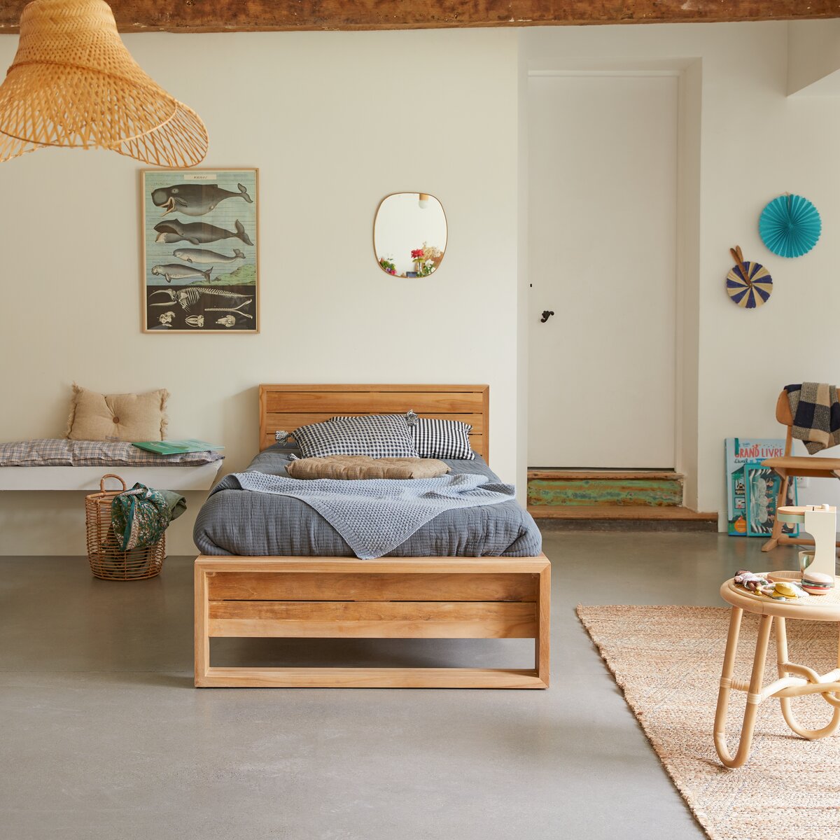 Letti singoli moderni per bambini Spa in legno per bambini letti sicuri per  adulti economici soggiorno minimalista Cama De Solteiro mobili per camera