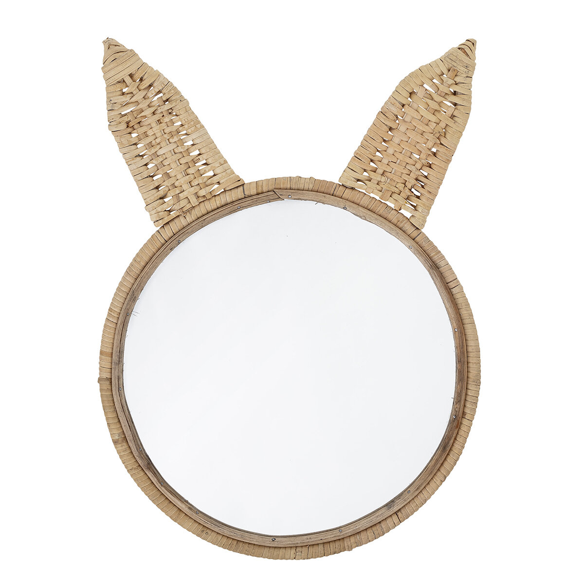 Miroir rotin Lapin - rotin