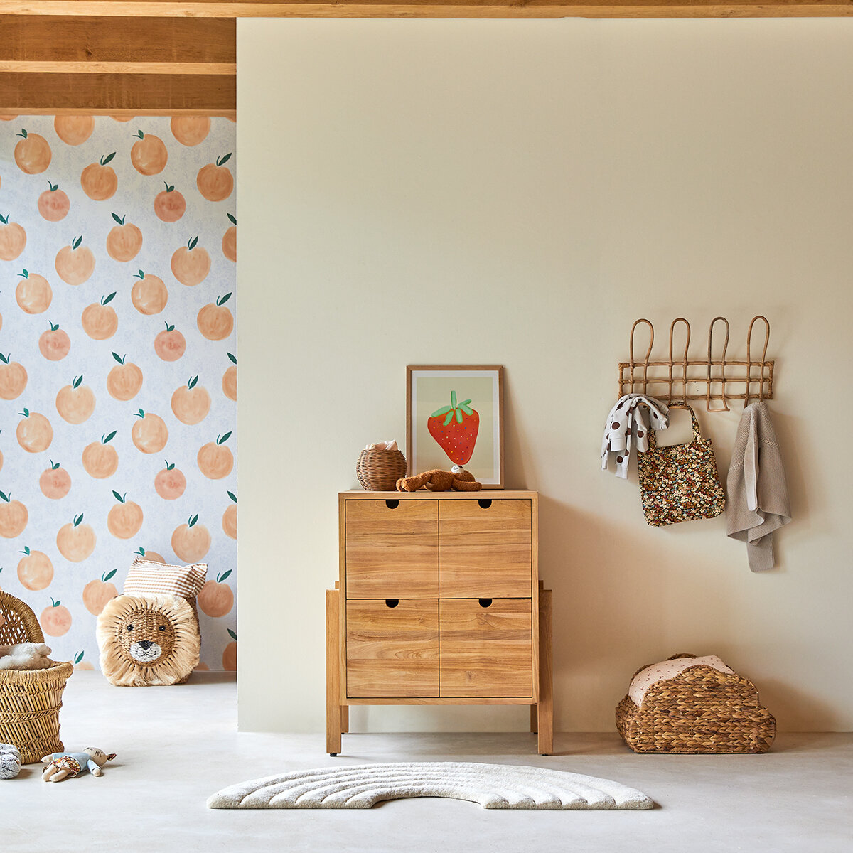 Lubin - Commode enfant en teck massif Lubin - Commode enfant en teck massif