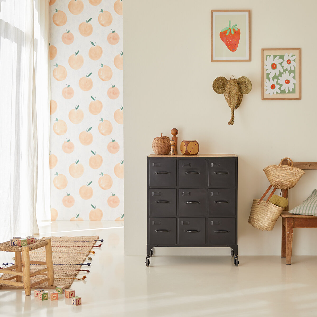 Kids hot sale metal dresser