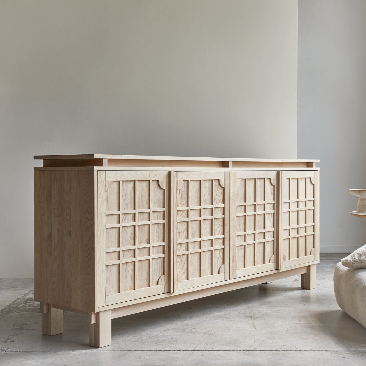 Bodi - Buffet en chêne massif 220 cm Bodi - Buffet en chêne massif 220 cm