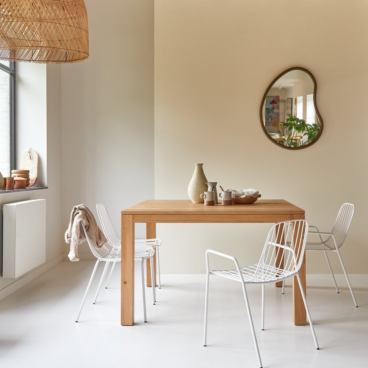 Chaise de salle à manger en rotin - Assises pour le séjour - Tikamoon