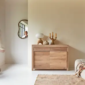 Luce - Anrichte aus massivem Eichenholz 120 cm