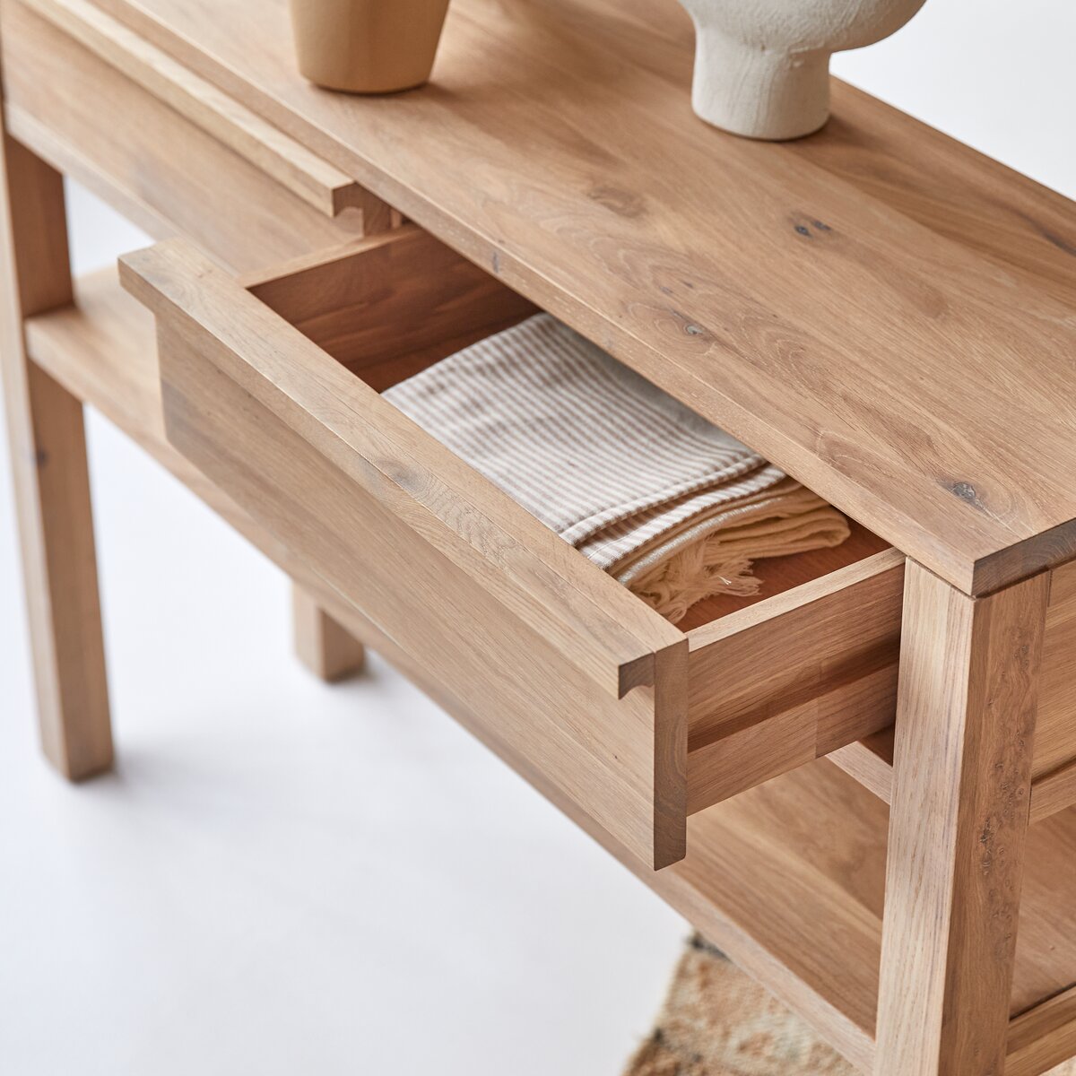 Luce - Console en chêne massif Luce - Console en chêne massif
