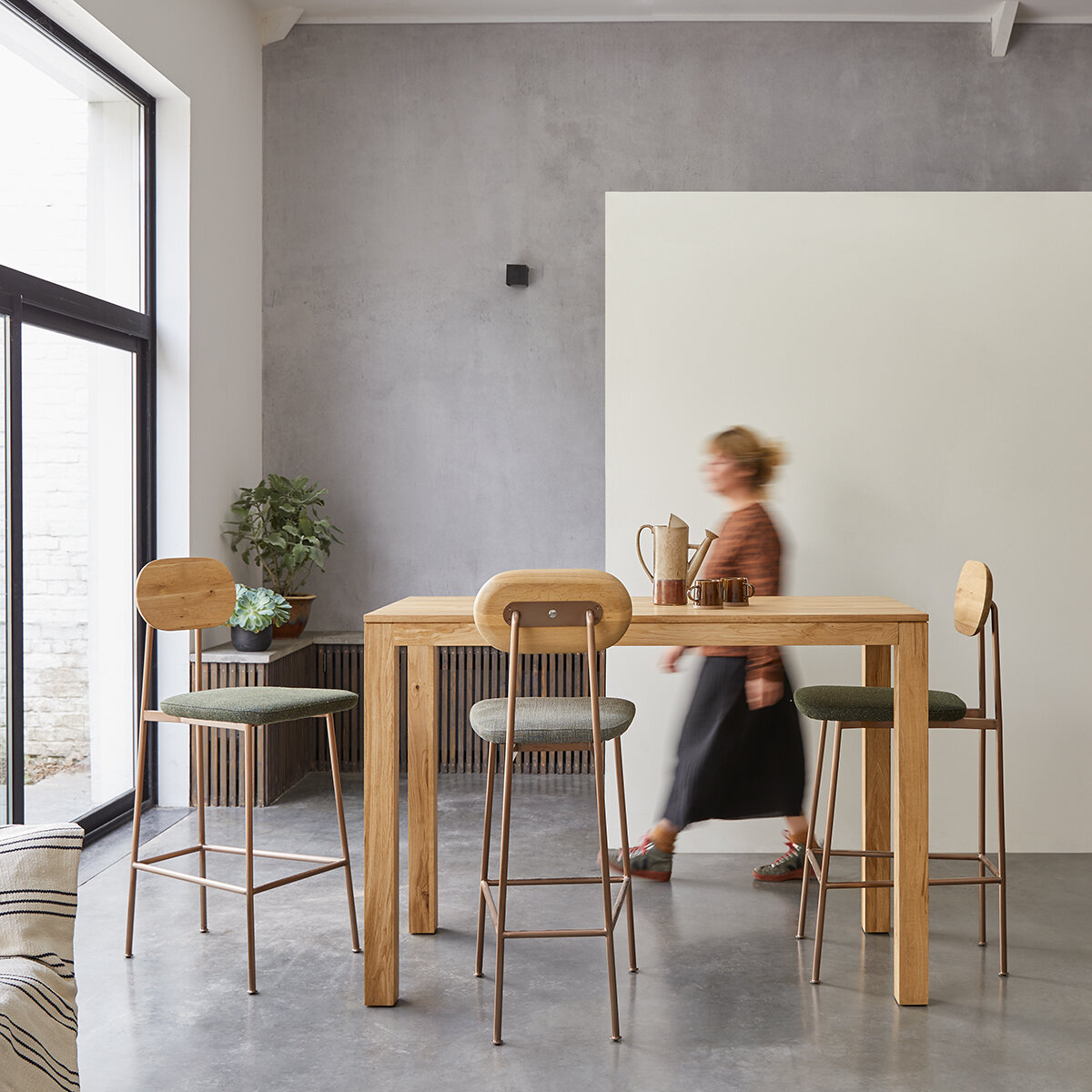 Tavolo da bar in teak 150 x 75 cm - Arredamento per la sala da pranzo -  Tikamoon