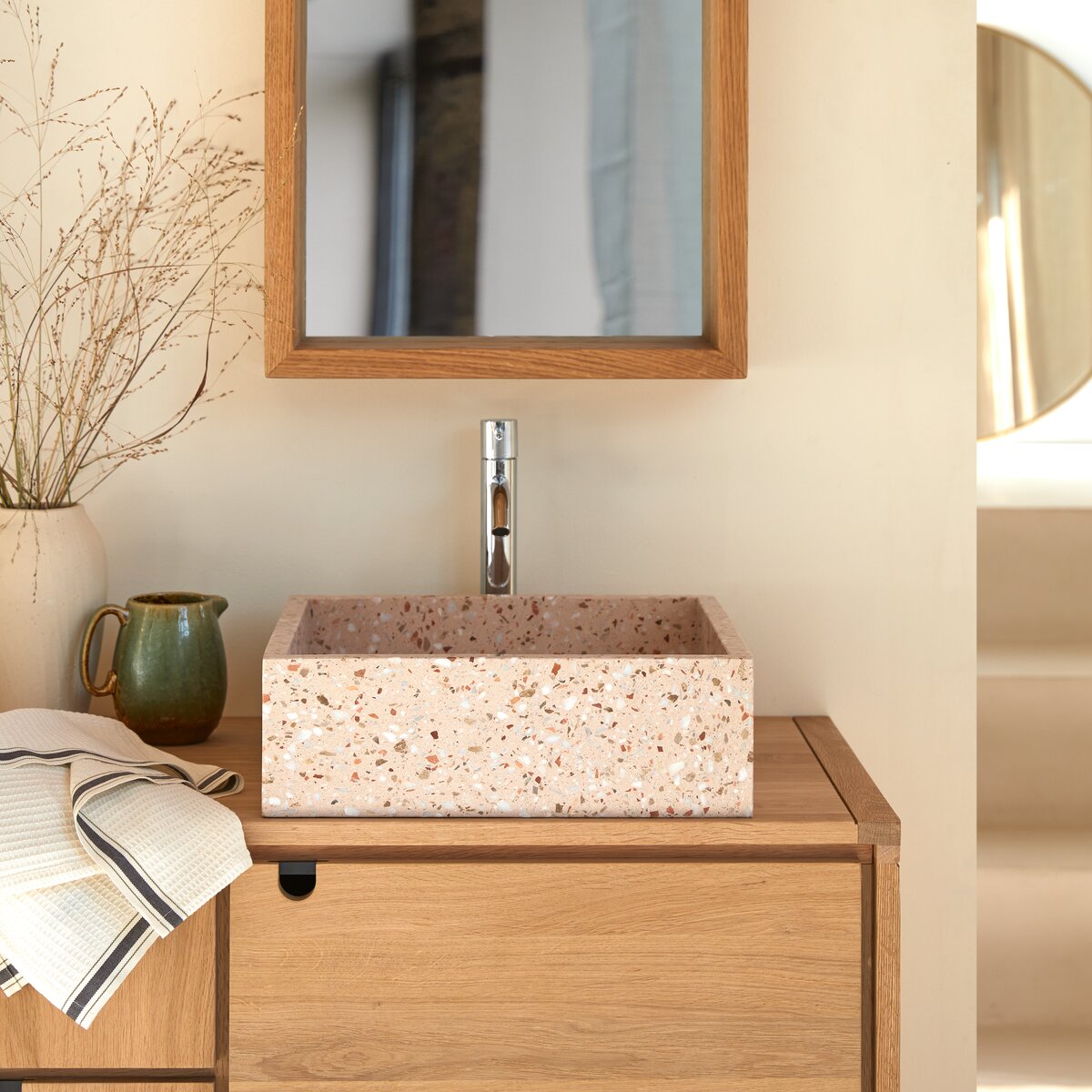 Made - Vasque en terrazzo premium pink Made - Vasque en terrazzo premium pink