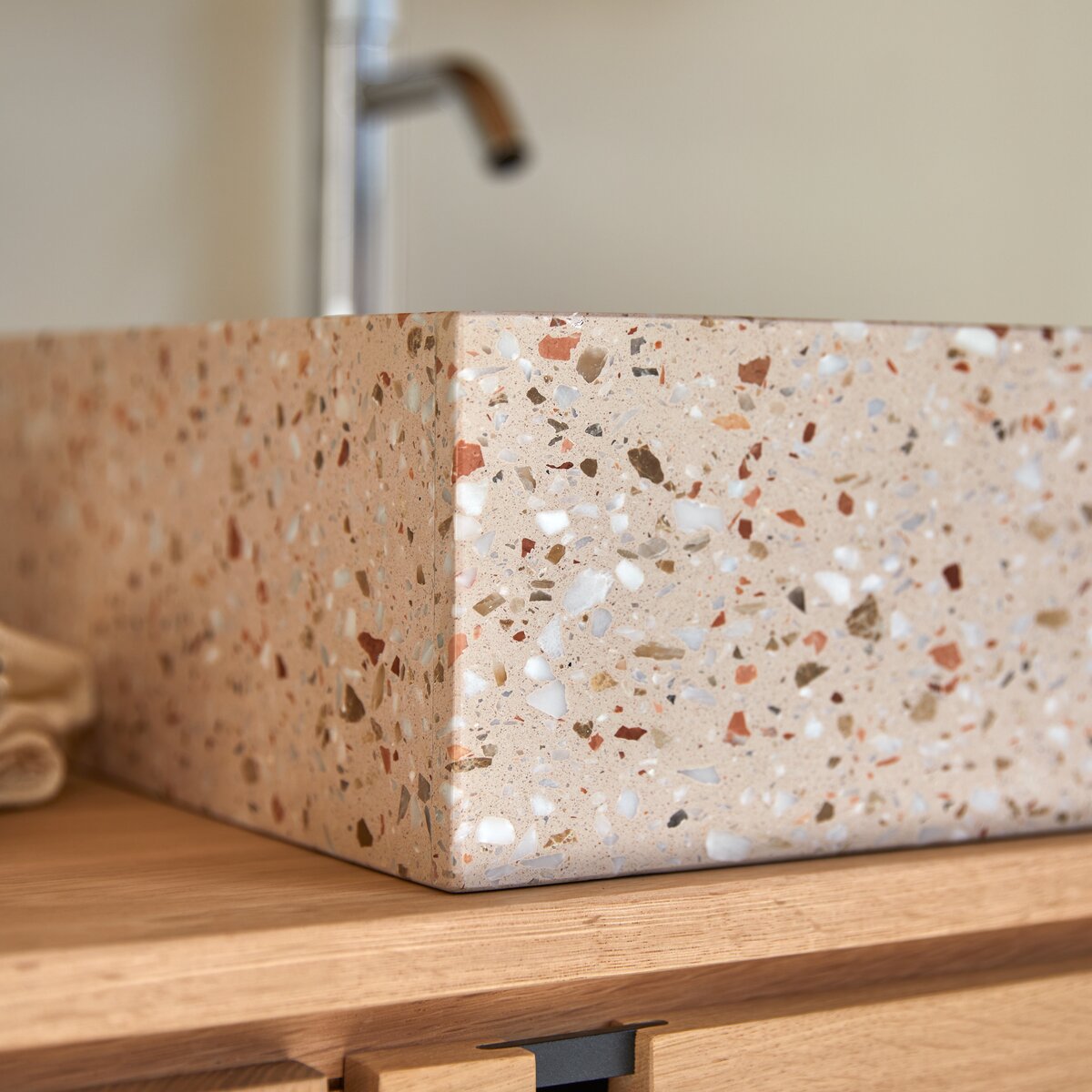 Made - Vasque en terrazzo premium pink Made - Vasque en terrazzo premium pink
