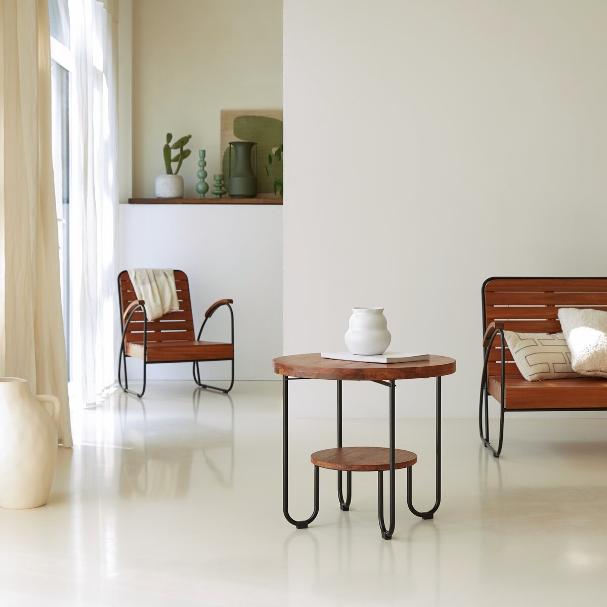 Key Wood - Table basse en acacia massif Key Wood - Table basse en acacia massif