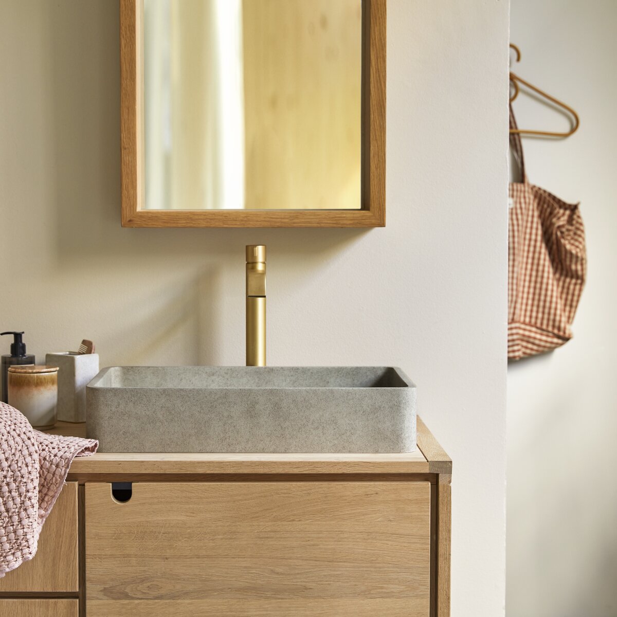 Iris - Lavabo cemento grey Iris - Lavabo cemento grey