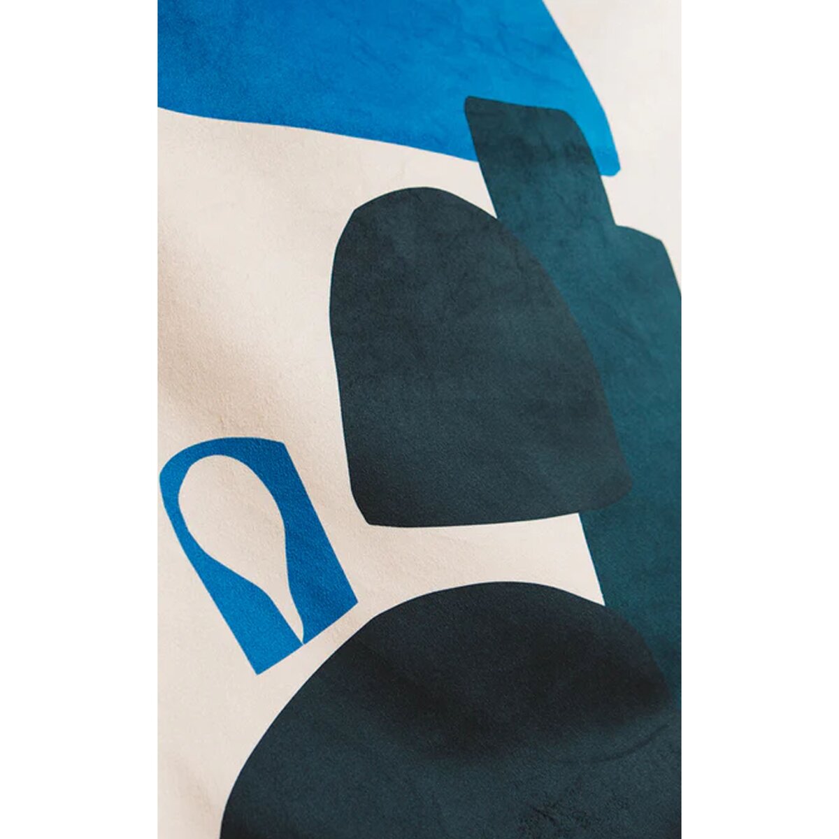 Babylone Casbah - Tenture française 65x90 cm, Blue Casbah Babylone Casbah - Tenture française 65x90 cm, Blue Casbah