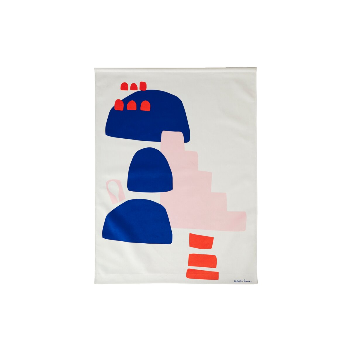 Babylone - Tenture française 65x90 cm, Pink Casbah Babylone - Tenture française 65x90 cm, Pink Casbah