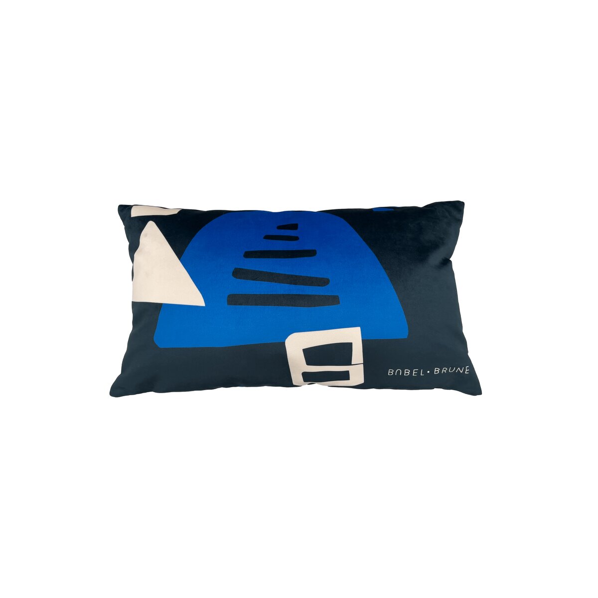 Babylone - Französisches Kissen 50x30 cm, Blue Babylone - Französisches Kissen 50x30 cm, Blue
