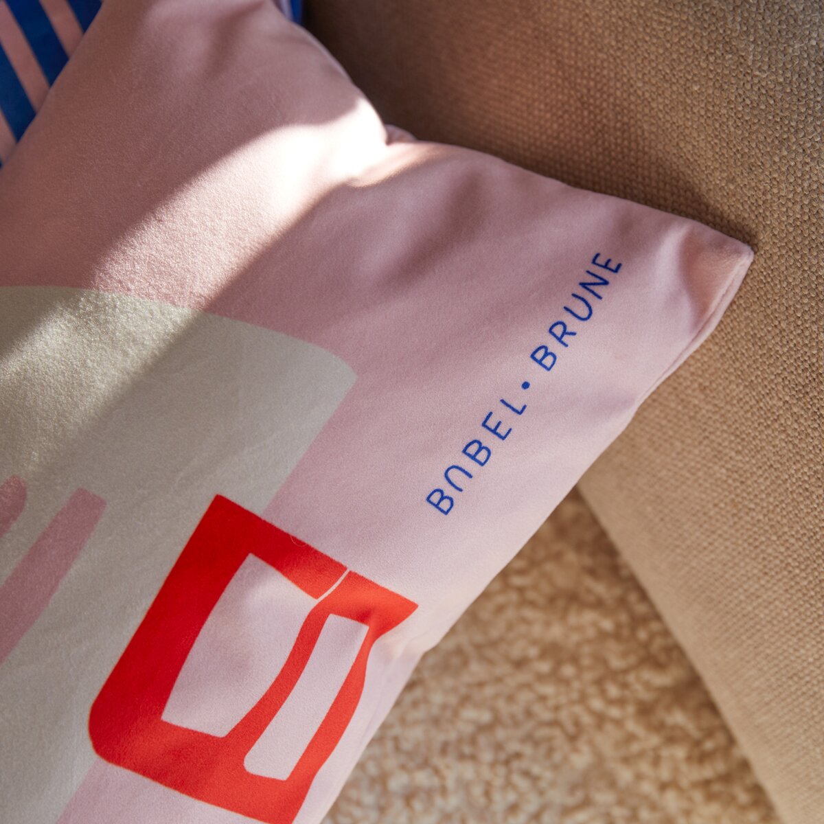 Babylone - Cuscino francese 50 x 30 cm, Pink Babylone - Cuscino francese 50 x 30 cm, Pink